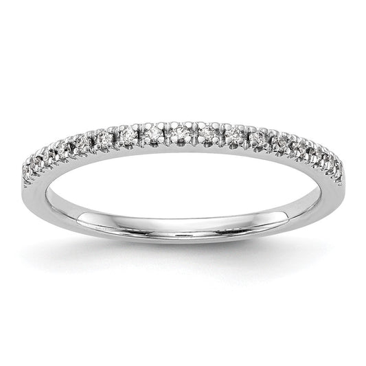 10k white gold real diamond wedding band rm2764b 010 0waa