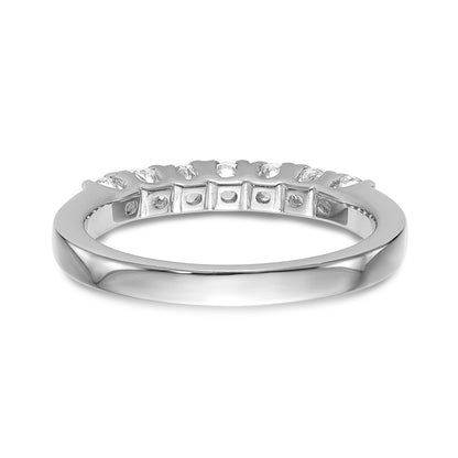 0.20ct. CZ Solid Real 14k White Gold Wedding Wedding Band Ring