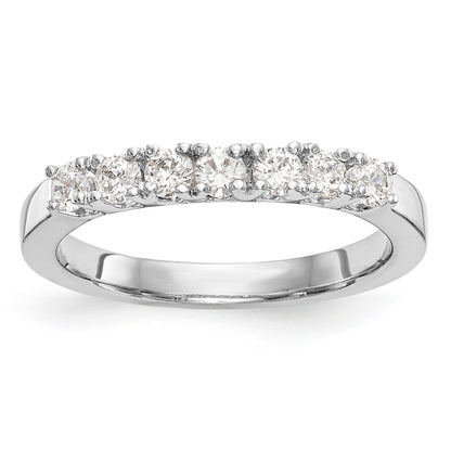 0.20ct. CZ Solid Real 14k White Gold Wedding Wedding Band Ring