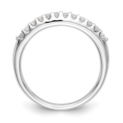 14k white gold real diamond wedding band rm2785b 025 waa