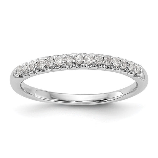 10k white gold real diamond wedding band rm2787b 016 0waa