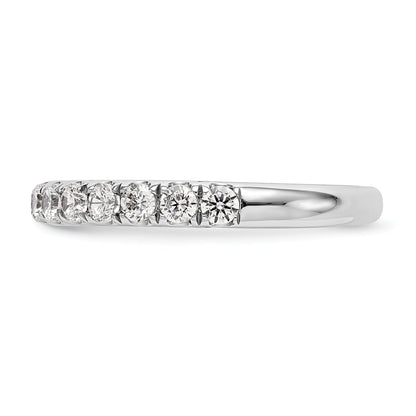0.70ct. CZ Solid Real 14k White Gold Wedding Wedding Band Ring