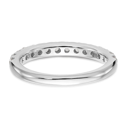 0.70ct. CZ Solid Real 14k White Gold Wedding Wedding Band Ring