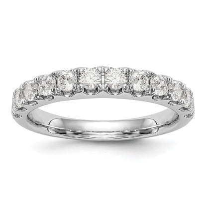 0.84ct. CZ Solid Real 14k White Gold Wedding Wedding Band Ring