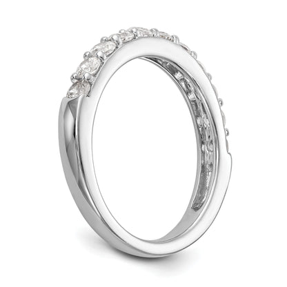 0.77ct. CZ Solid Real 14k White Gold Wedding Wedding Band Ring