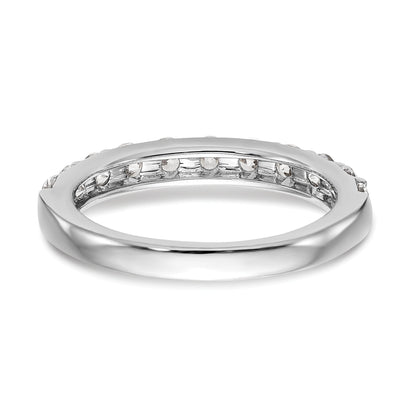 1.00ct. CZ Solid Real 14k White Gold Wedding Wedding Band Ring
