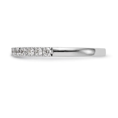 14k white gold real diamond wedding band rm2932b 035 waa