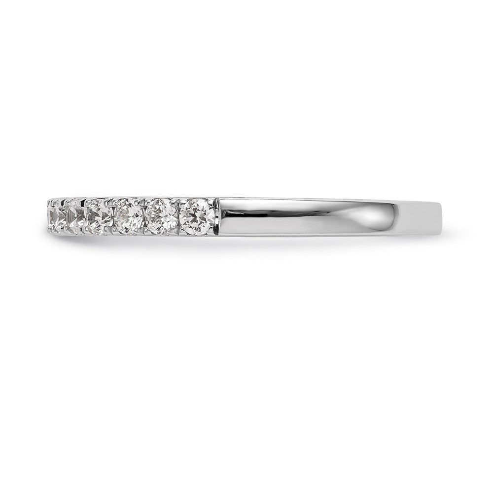 14k white gold real diamond wedding band rm2932b 030 waa