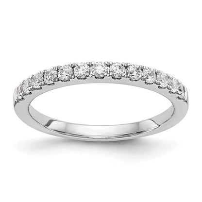 14k white gold real diamond wedding band rm2932b 030 waa