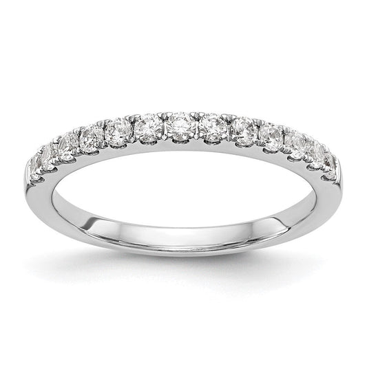 14k white gold real diamond wedding band rm2932b 030 waa