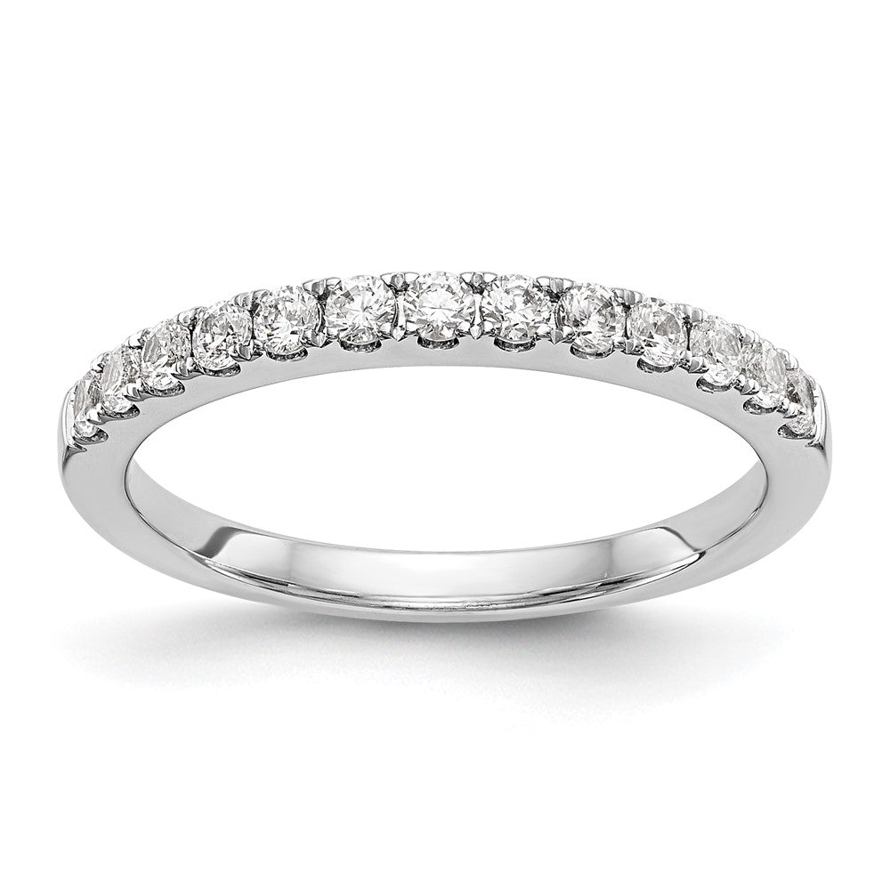 14k white gold real diamond wedding band rm2932b 035 waa