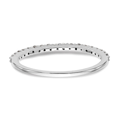 0.27ct. CZ Solid Real 14k White Gold Wedding Wedding Band Ring
