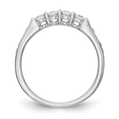 0.36ct. CZ Solid Real 14K White Gold Wedding Wedding Band Ring