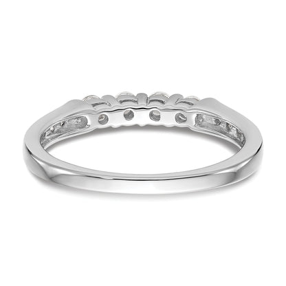 0.36ct. CZ Solid Real 14K White Gold Wedding Wedding Band Ring