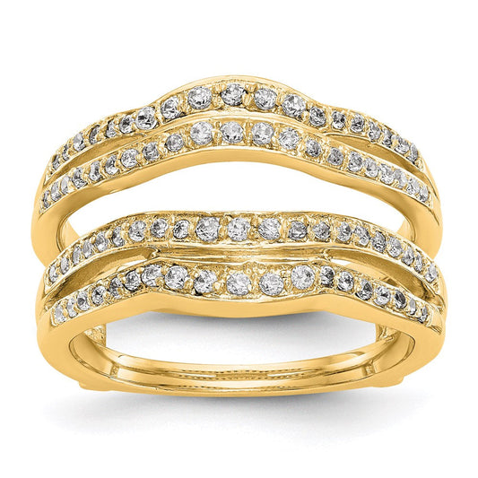 14k yellow gold real diamond guard rm3108b 048 yvs