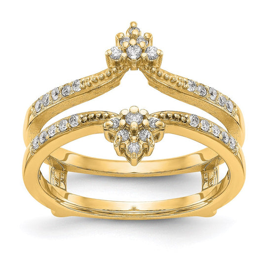 14k yellow gold real diamond guard rm3114b 033 yvs