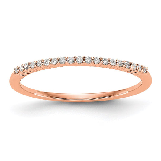 14k rose gold real diamond band rm3198b 010 raa
