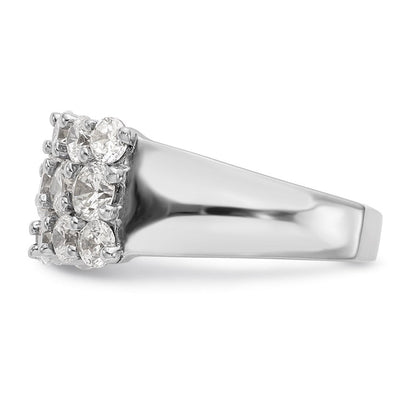 14k white gold real diamond band rm3210b 300 waa