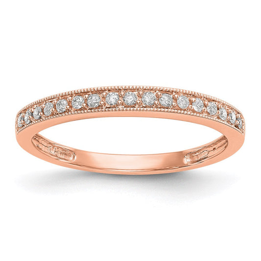 14k rose gold real diamond band rm3223b 010 raa