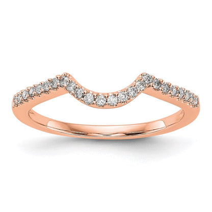 14k rose gold real diamond band rm3236b 015 raa