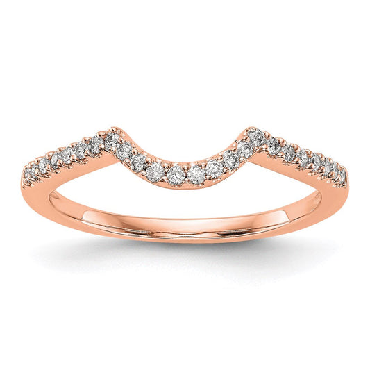 14k rose gold real diamond band rm3236b 015 raa