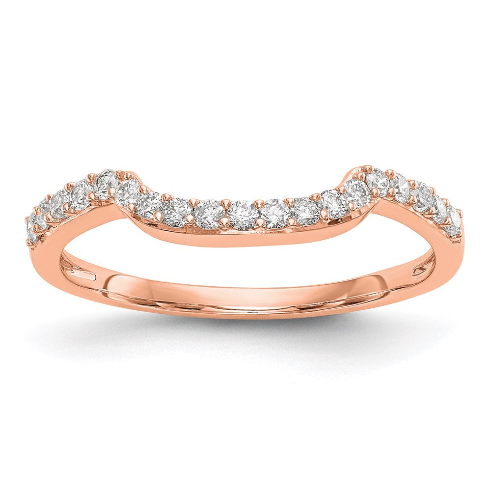 14k rose gold real diamond band rm3238b 023 raa