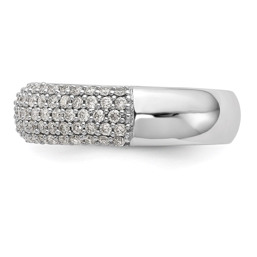14k white gold real diamond band rm3253b 078 waa