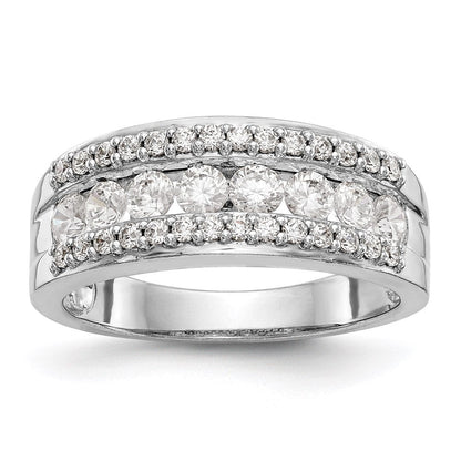 14k white gold real diamond band rm3270b 090 waa