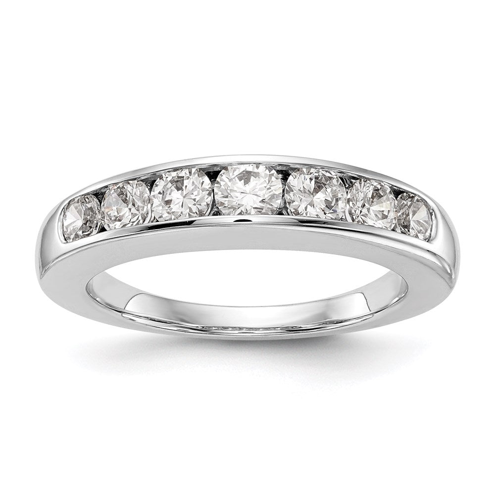 14k white gold 7 stone real diamond channel band rm3302b 100 waa