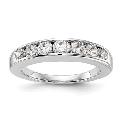 14k white gold 7 stone real diamond channel band rm3302b 100 waa