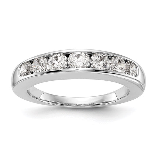 14k white gold 7 stone real diamond channel band rm3302b 100 waa