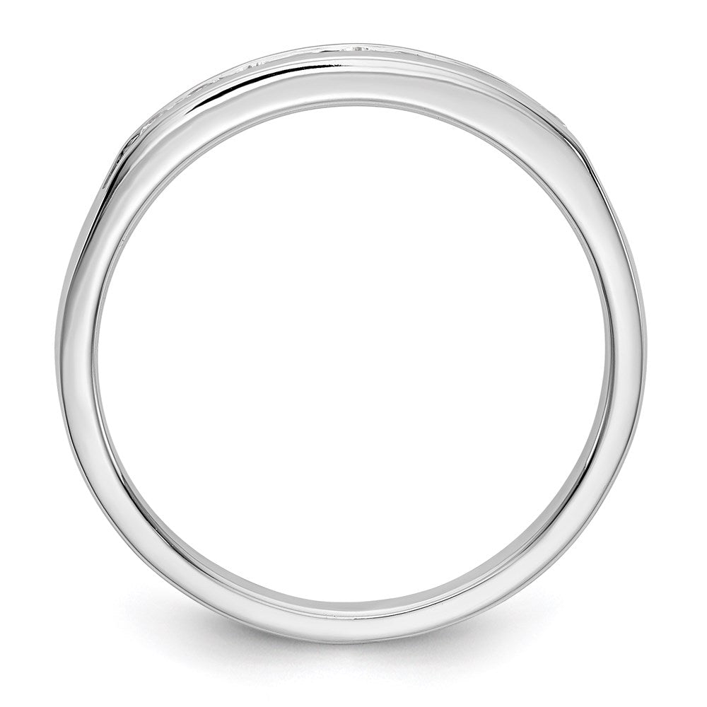 14k white gold 9 stone real diamond channel band rm3309b 015 waa