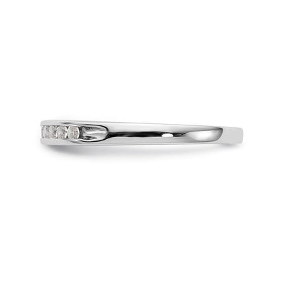 14k white gold 9 stone real diamond channel band rm3309b 015 waa