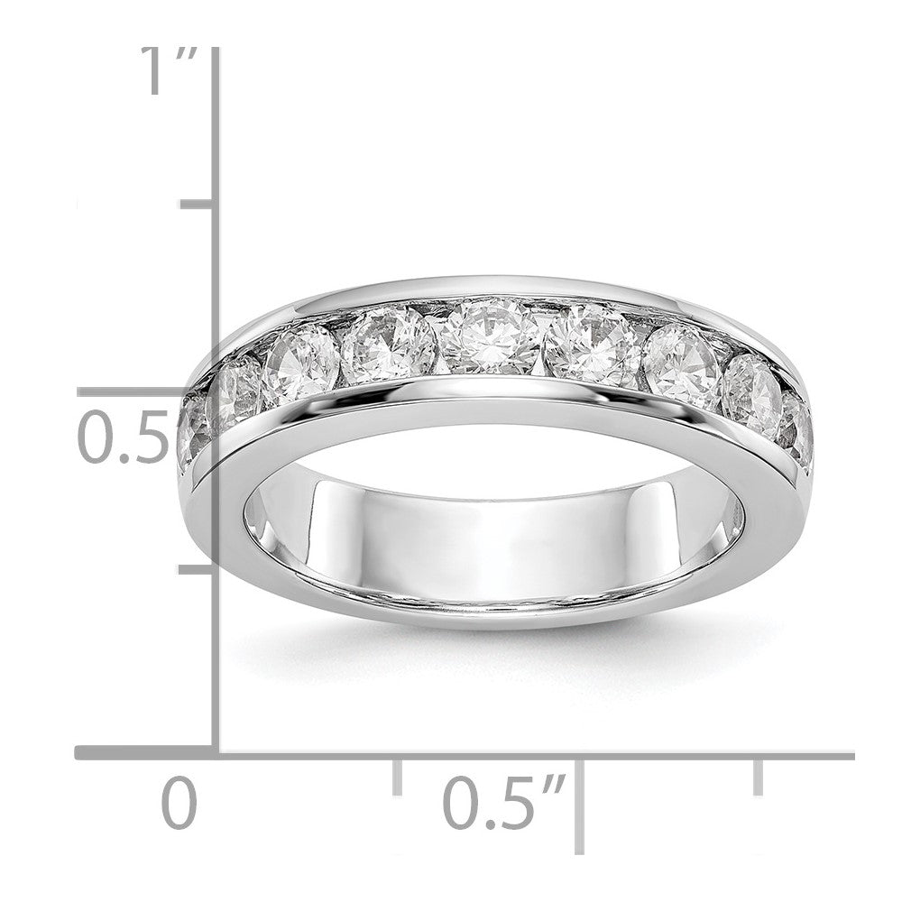 14k white gold 9 stone real diamond channel band rm3312b 135 waaa
