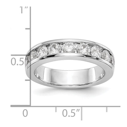 14k white gold 9 stone real diamond channel band rm3312b 135 waaa