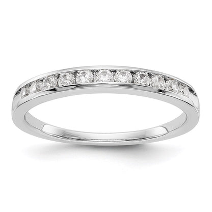 14k white gold 11 stone real diamond channel band rm3320b 031 waa