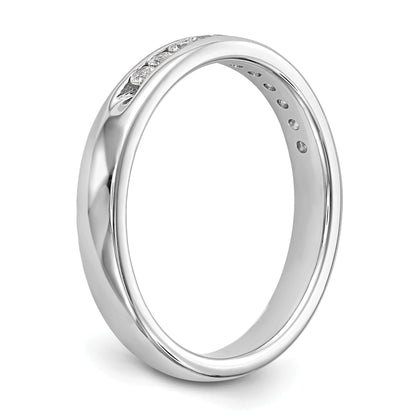 0.22ct. CZ Solid Real 14k True Origin Lab Grown SI/VS Near Colorless Men's Wedding Band Ring