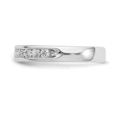 0.51ct. CZ Solid Real 14k True Origin Lab Grown SI/VS Near Colorless Men's Wedding Band Ring