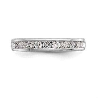 0.51ct. CZ Solid Real 14k True Origin Lab Grown SI/VS Near Colorless Men's Wedding Band Ring