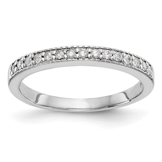 14k white gold real diamond band diamonds: b rm3352b 020 wvs