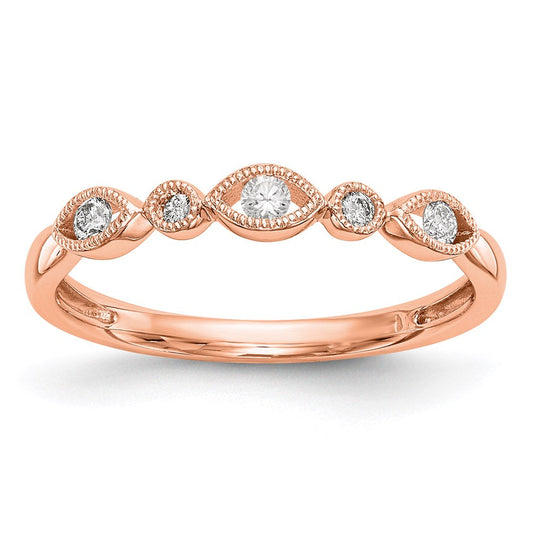 14k rose gold real diamond band rm3382b 013 raa