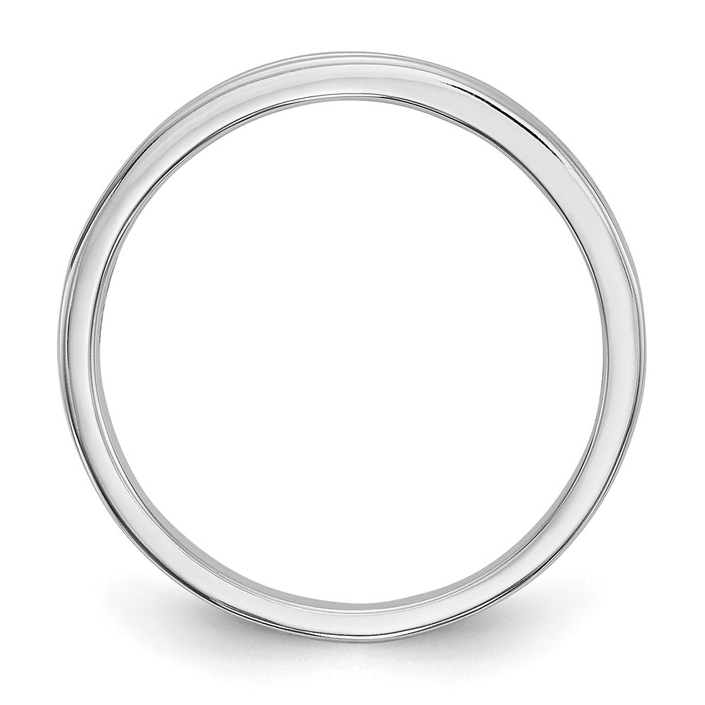 14k white gold black white real diamond band rm3435b bk 015 waa