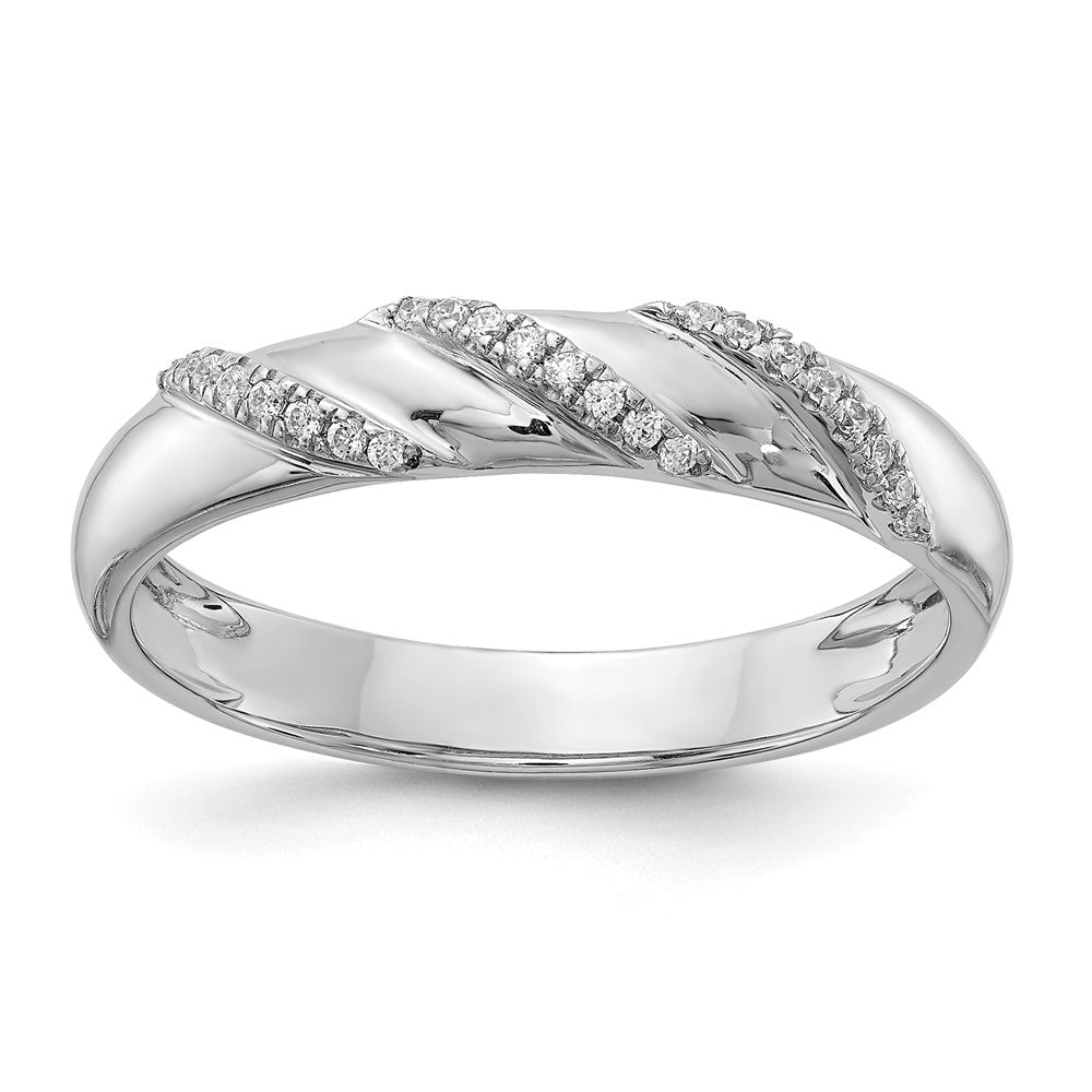 14k white gold complete real diamond trio mens wedding band rm3637b g 012waa