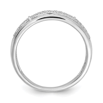 14k white gold complete real diamond trio mens wedding band rm3639b g 016 waa