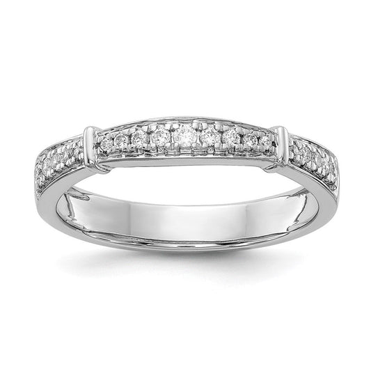 14k white gold complete real diamond trio ladies wedding band rm3639b l 016 waa