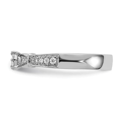 14k white gold complete real diamond trio engagement ring rm3639e 020 waa