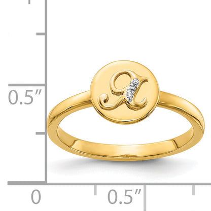 Solid 14k Yellow Gold AA Simulated CZ men's Ring