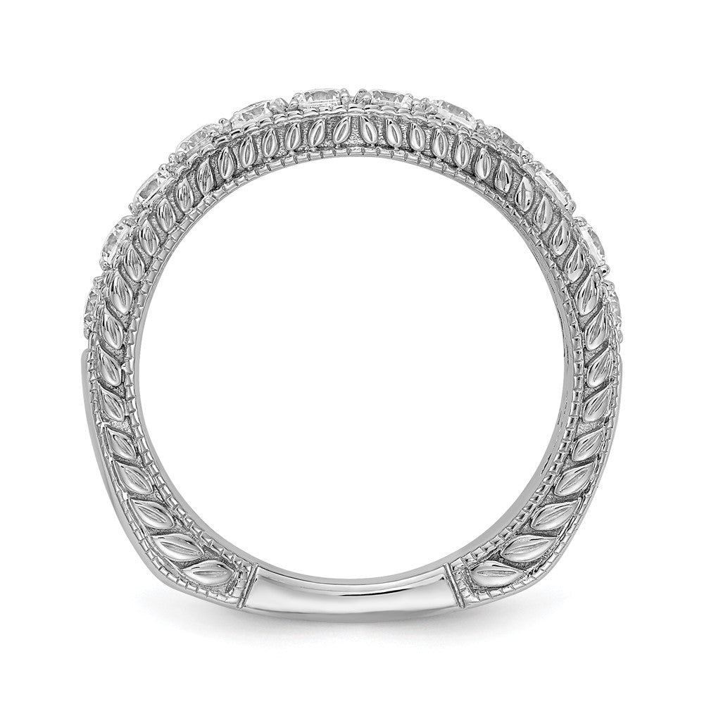 14k white gold real diamond wedding band rm5640b 062 waa