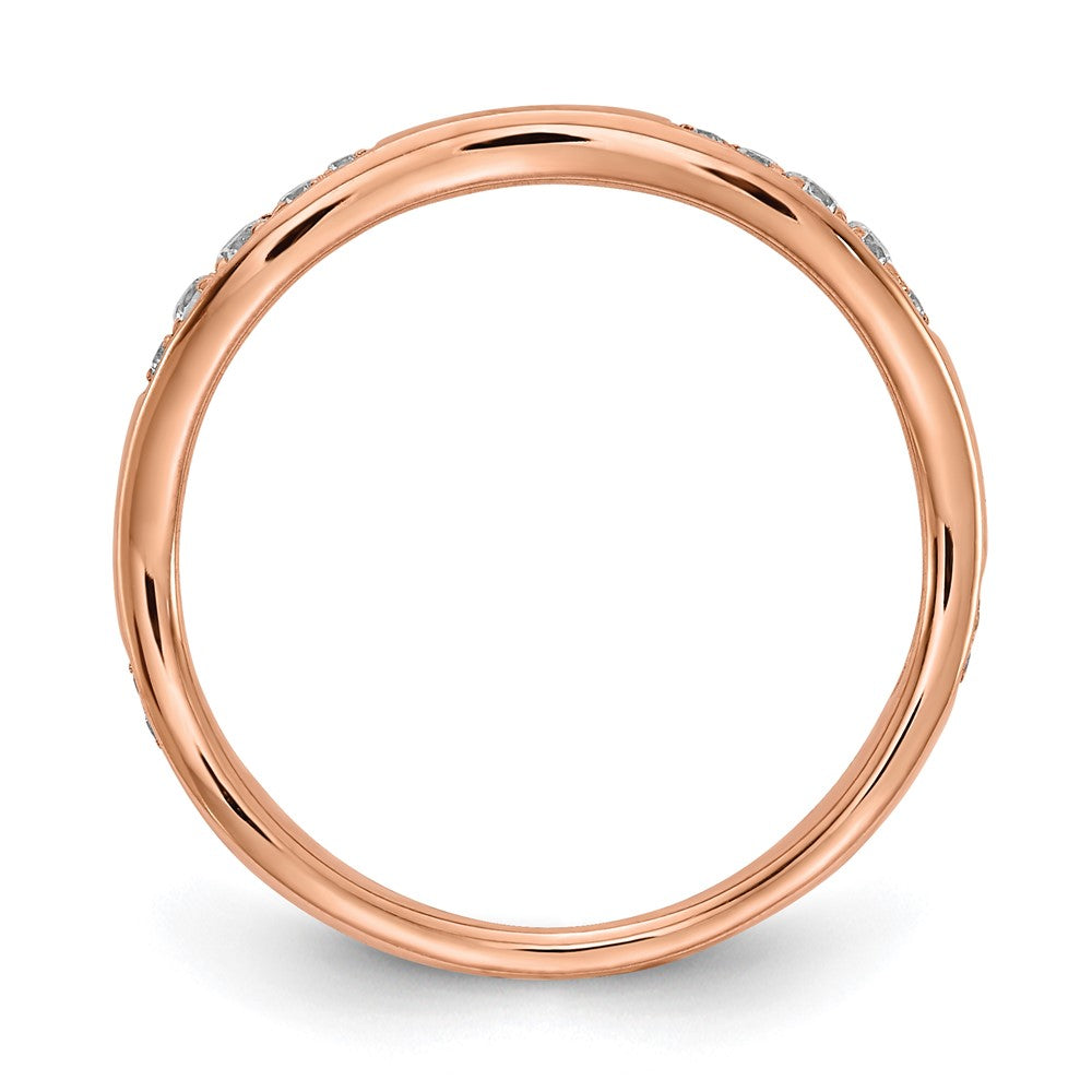 14k rose gold real diamond wedding band rm5721b 012 raa