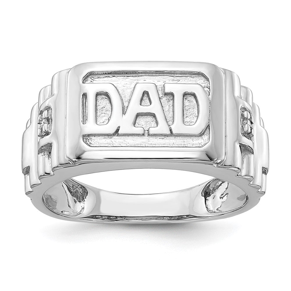 14k White Gold VS Real Diamond men's ring